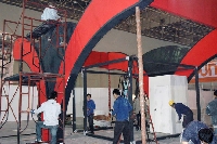 展會(huì)搭建中