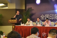 華威印刷機(jī)械有限公司董事長蔣榮唐發(fā)言