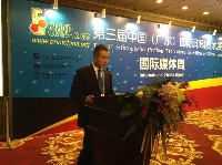 理光（中國(guó)）投資公司生產(chǎn)型打印事業(yè)部產(chǎn)品市場(chǎng)經(jīng)理唐顯濤